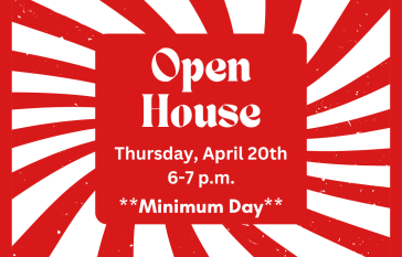 Open House--Minimum Day
