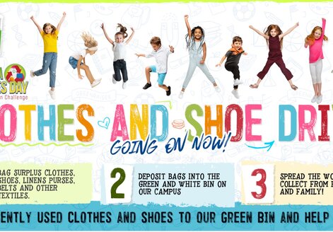 Clothes and Shoe Drive
